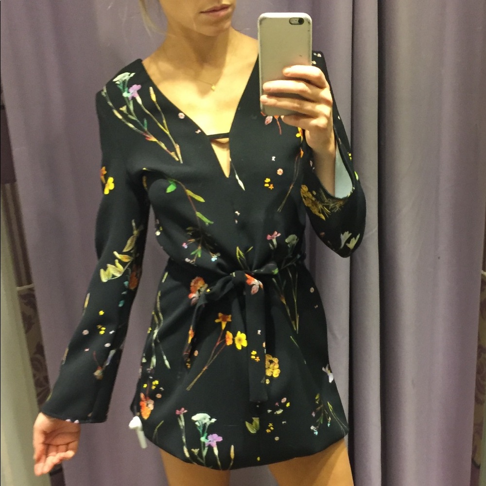 Topshop floral dress
